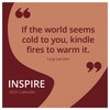 TF PUBLISHING 2025 Inspire Mini Calendar | Large Grids for