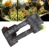 Aquarium Decoration Roman Columns Simulation Reusable Resin Fish Tank Landscape