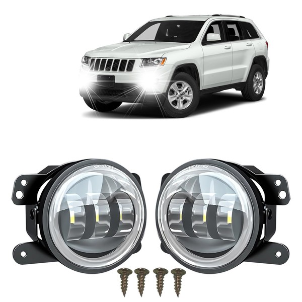 MNWHUC Fog Lights 4 inch OEM VCH2594103 For JEEP GRAND