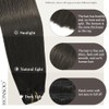 Honsoo- Cabello humano real de alta calidad?Las extensiones de cabello