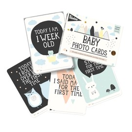 Milestone Over The Moon Baby Keepsake Cards Newborn’s First Year Memories