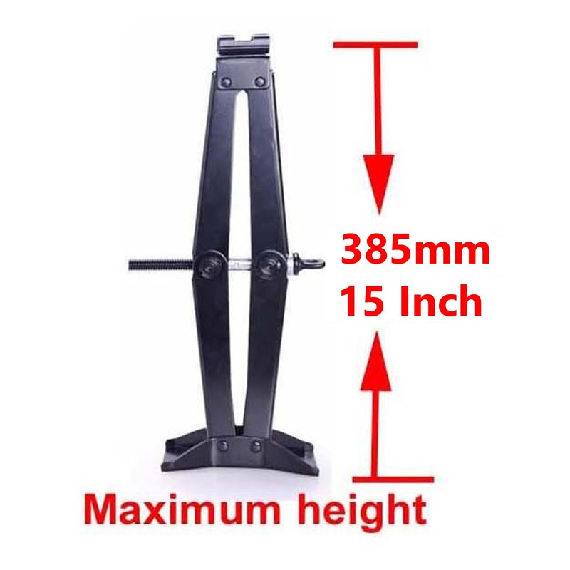 DICN Scissor Car Jack 2 Ton Steel with Chromed Handle