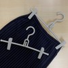 Shinko Hanger Monoclosette Skirt Hanger Set of 2 with Clips,
