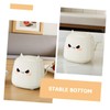 Levemolo Cute Small Desktop Trash Can with Lid Creative Mini