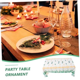 VICASKY Eucalyptus Leaf Table Cover Stylish Tablecloth for Parties Events and Home Decor Versatile Decoration for Dining Tables Buffets and DIY Projects