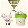 slowroom Vegetables Cotton, Practical and Attractive Garlic Storage Bag 15