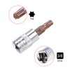 sourcing map 3pcs 3/8" Drive x T30 Torx Bit Socket,