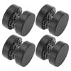 4Pcs Aluminum Spring Speakers Spikes Isolation Stand Shock Absorption Bearing