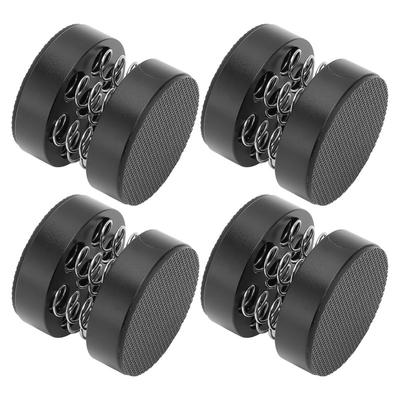 4Pcs Aluminum Spring Speakers Spikes Isolation Stand Shock Absorption Bearing