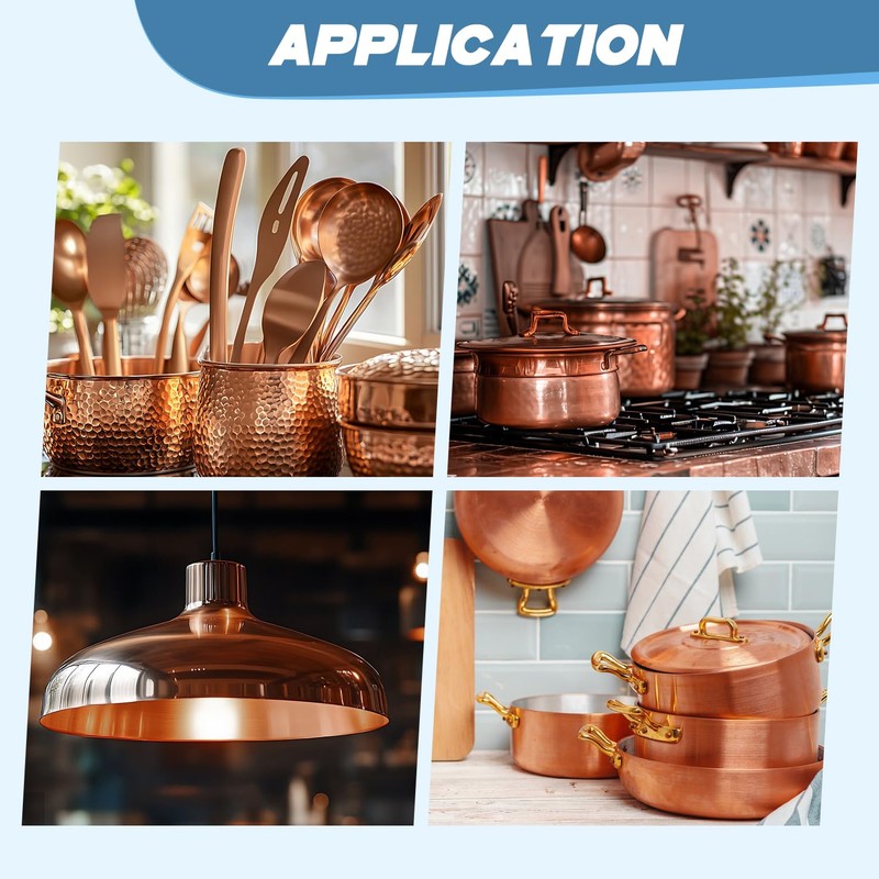 WINFOX 2 Pack 99.9% Pure Copper Sheet Plate, 200mm x