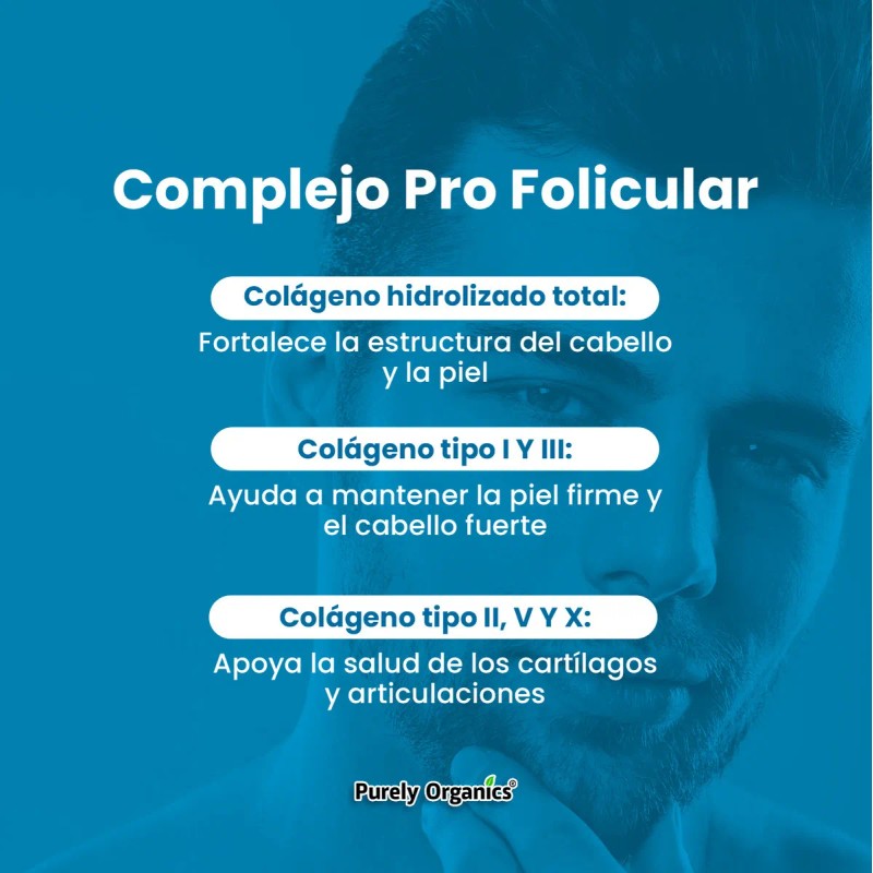 Foliregen Profesional Folicular Care | 220 Cápsulas | Purely Organics