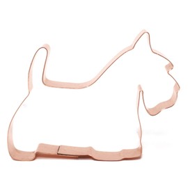 Scottish Terrier Copper Cookie Cutter