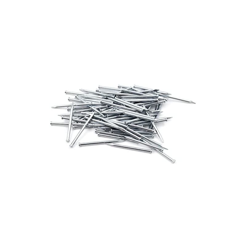 Design61 100 x Steel Pins Skirting Board Pins Nail 1.5