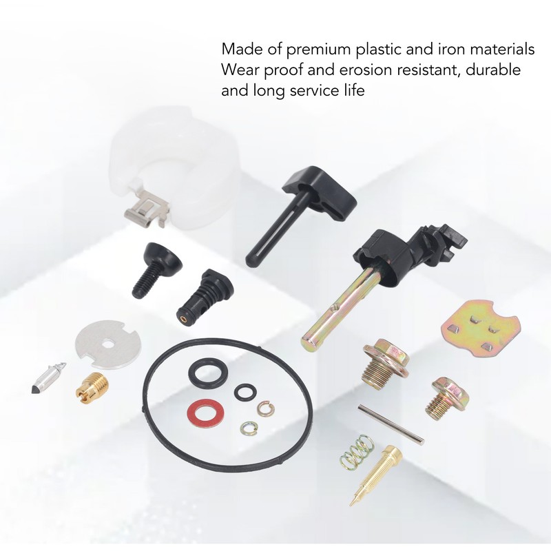 3 Set Carburetor Rebuild Kit Plastic Iron Carburetor Repair Kit