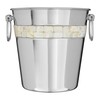 Premier Housewares Champagne Bucket with Mother of Pearl Inlay Design,
