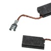 vhbw 2 x Carbon Brush Motor Carbon Abrasive Carbon 20