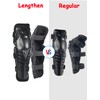 Motorcycle Shin Guards Protective Gear Leg Armor Dual Axis Pivoting