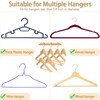 Kokone 30 Pack Metal Clothes Hanger Connector Hooks, Hanger Extender