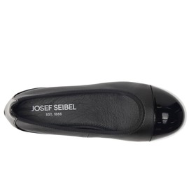 Josef Seibel Women's Florina 01 Ballet Flat, Black, 11