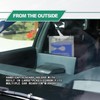 2 Pcs Handicap Placard Holder Ultra Transparent Handicapped Placard Holder