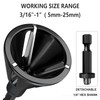 Farady Deburring External Chamfer Tool Drill Bit with Tungsten Carbide