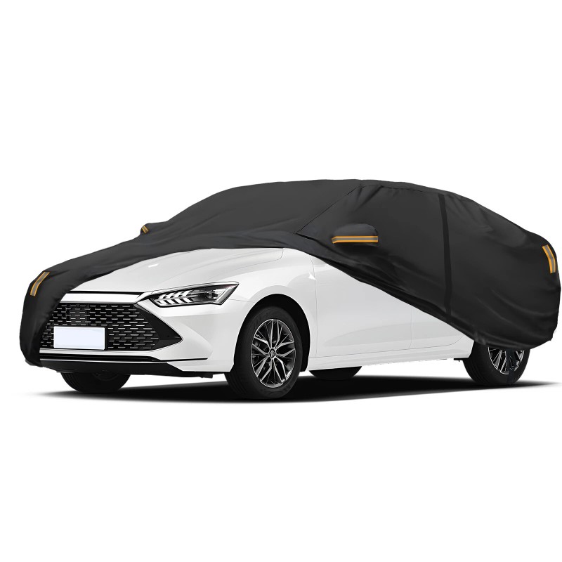 NEVERLAND Full Car Cover Waterproof All Weather UV Resistent Snow
