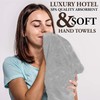 Hand Towels 600gsm ZERO TWIST Cotton Highly Absorbent & Quick