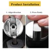 Vikrami lighting 6 Pcs Gas Stove Control Knobs, Metal 6mm