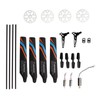 Helicopter Full Replacement Parts Set with 7 Accessories RC Rotor