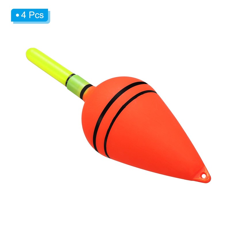 PATIKIL 1oz Light Up Fishing Slip Bobber 4pcs Green Light