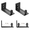 Signstek Barn Door Floor Guide Roller Door Guides Adjustable Wall