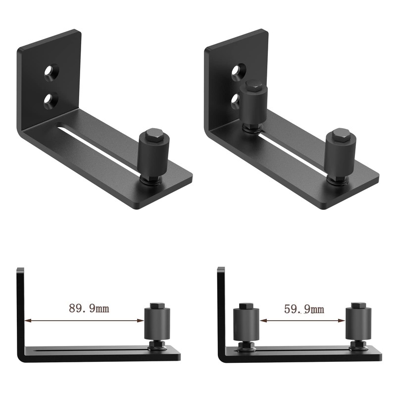Signstek Barn Door Floor Guide Roller Door Guides Adjustable Wall