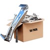 50 Pack Gutter Hangers 5 Inch Gutter Brackets with Bonus