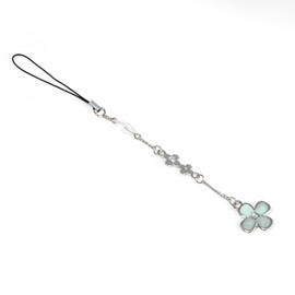 SONGCHANGJEWELRY Sawako Four Leaf Clover Phone Charms Strap Lucky Flower Car Hanging Ornament Anime Jewelry Merch for Kimi Sawako Cosplay