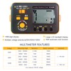 VC60B Digital Insulation Resistance Tester – 250V/500V/1000V Megohmmeter, 0.1MΩ–2GΩ IR