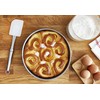 Lagostina Gustosa Non-Stick Steel Oven Baking Mould, Black, Diameter 28