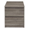 Pemberly Row 2 Drawer Nightstand in Truffle Gray
