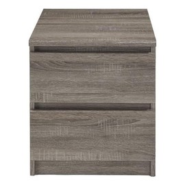 Pemberly Row 2 Drawer Nightstand in Truffle Gray