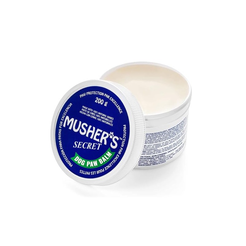 Musher's Secret Pet Paw Protection Wax, 200-Gram