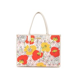 Trina Turk Handbags, Large Canvas Tote With Coated Lining (Floral)