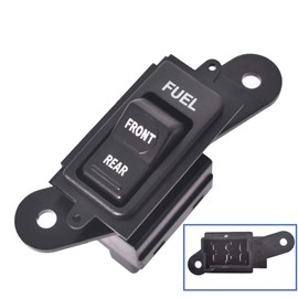 WFLNHB Front Rear Fuel Tank Selector Switch Dash Mounted Replacement for F150 F-250 F-350 Pickup Truck 1992-1997 F2TZ9A050A 901-301