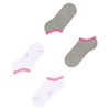 ESPRIT Women's Base Stripe 2-Pack Trainer Socks Breathable Organic Cotton