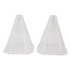 20Pcs Garden Cloche Frost Protection Transparent Rectangular Reusable Cloche Plant