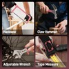 COMOWARE Pink Tool Box with 20V Drill, 120 Pcs Pink