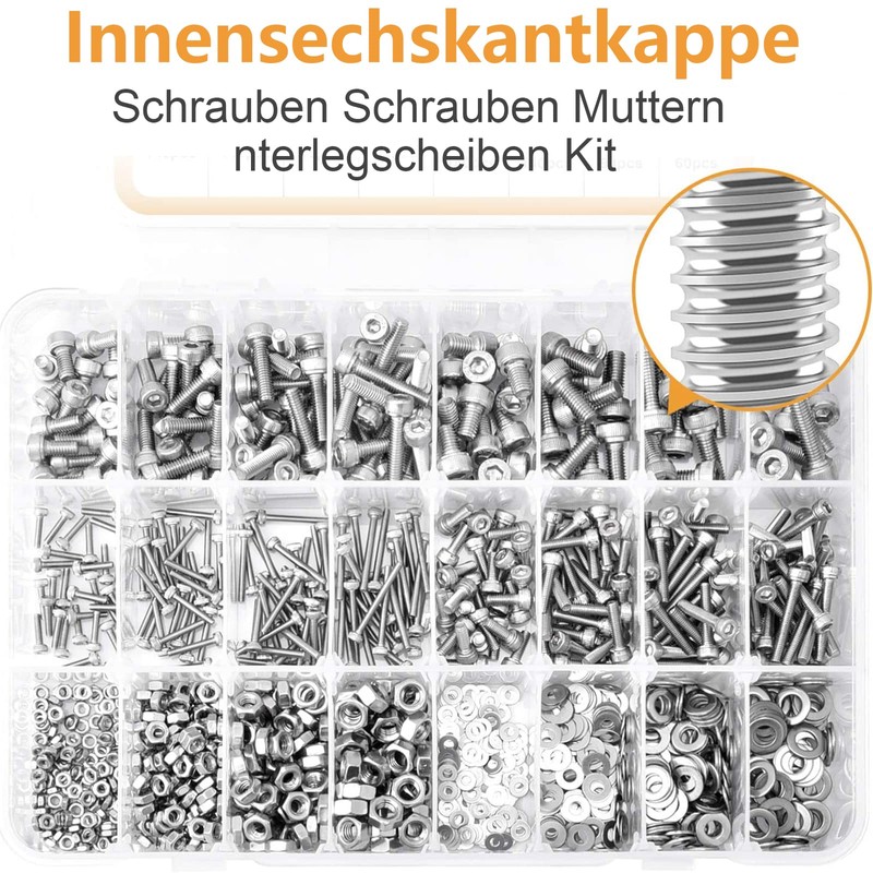 Vigrue M2, M3, M4, M5 screw set