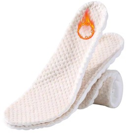 SOLO ACTFIT Thermal Insole Warm Winter Shoe Insoles for Men Women Extra Thick Warming Winter Insoles Extra Soft Thermal Shoe Insoles Warm Soles for Shoes for All Shoe Types