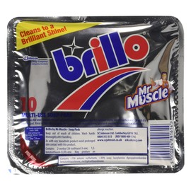 Brillo Multi-Use Soap Pads, 10 Pack