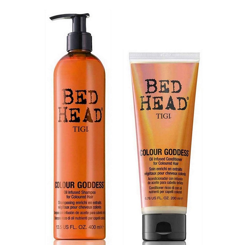 TIGI Colour Goddess Duo Shampoo 400ml + Oil Infused Conditioner