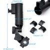 Umbrella Holder Adjustable Clamp Stand Universal Black Cart Umbrella Holder