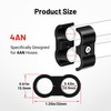 EVIL ENERGY Hose Separator Clamp,Fuel Line Mounting Clamp Aluminum Black